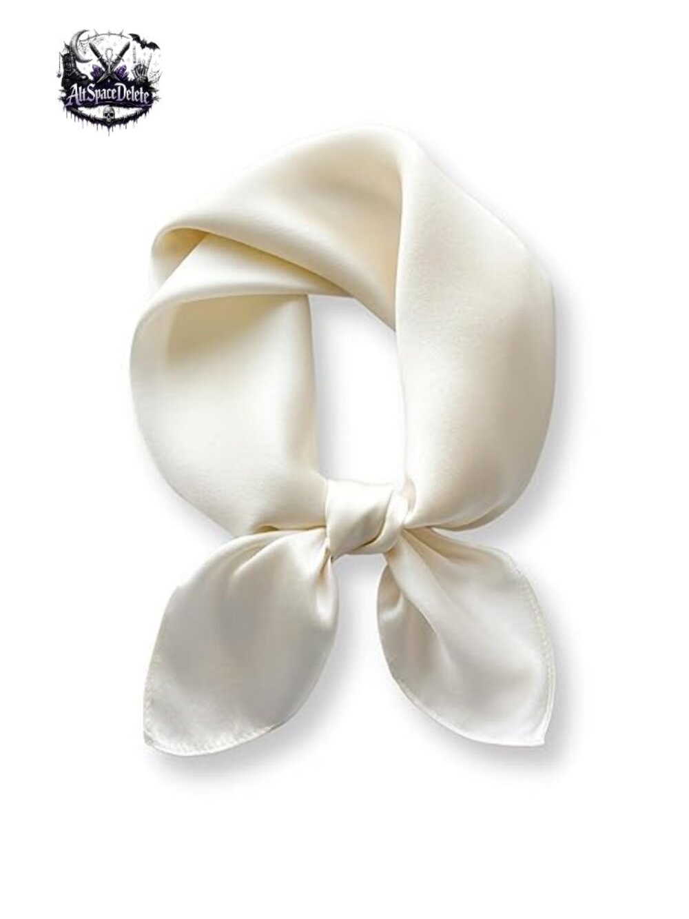 100% Pure Mulberry Silk 26" Square Scarf Solid Color Neckerchief Women